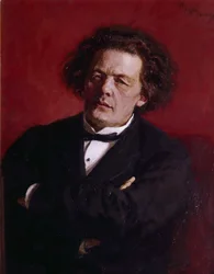 Portrait of Anton Grigoryevich Rubinstein, 1881
